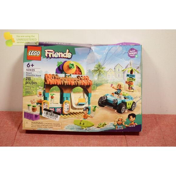 LEGO Friends Beach Smoothie Stand Play Food Set 42625 - Picture 1 of 7